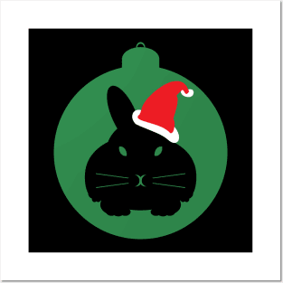 Holiday Bunny Beacon Posters and Art